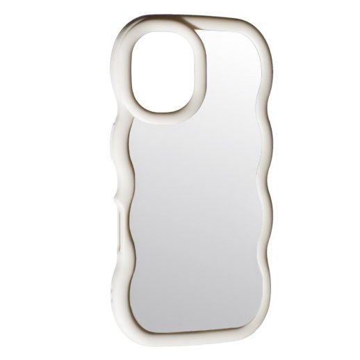 Чохол Wave Mirror для Apple iPhone 16 White