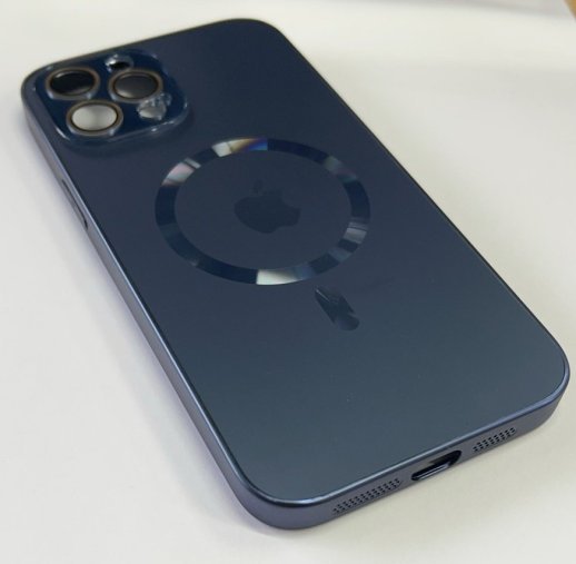 Чехол AG-ACRYLICS  Magsafe for Apple Iphone 12 ProMax Gray Titanium