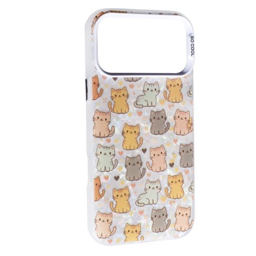 Чохол Soft Milky для Apple iPhone 17 Pro Cats