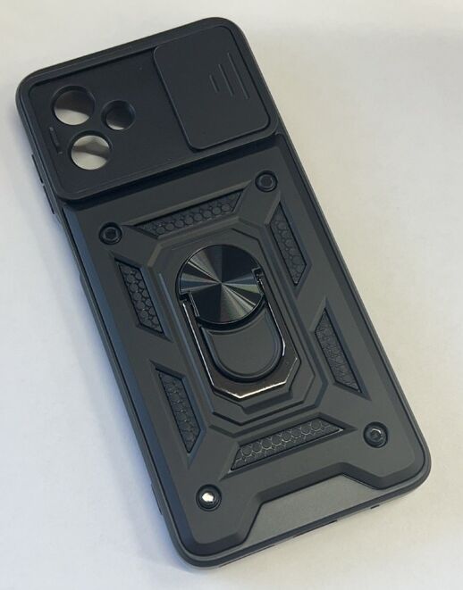 Armor Case With Curtain for Motorola G14 Чорний