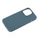 Накладка Шкіра Плетіння для Apple iPhone 13 Pro Gray