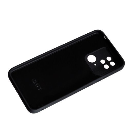 Силікон Case SMTT (AA) для Xiaomi Redmi 10C/Poco C40 Black