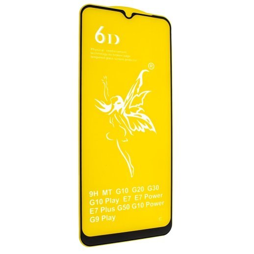Захисне скло 6D PREMIUM MOTOROLA G20 | G30 | G10 ЧОРНИЙ
