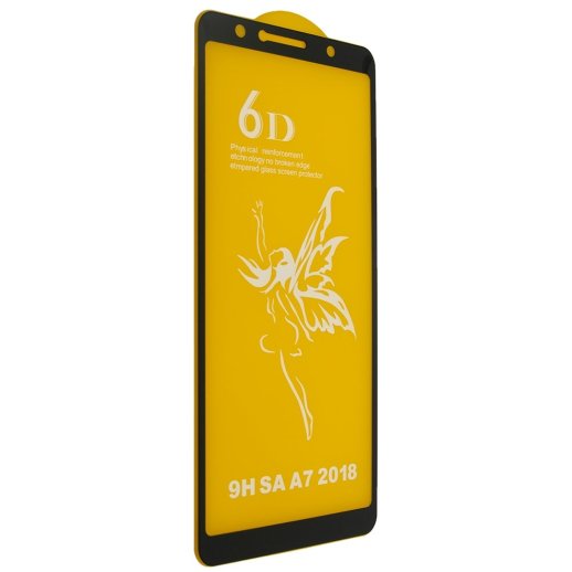 Захисне скло 6D PREMIUM SAMSUNG A750 Galaxy A7 2018