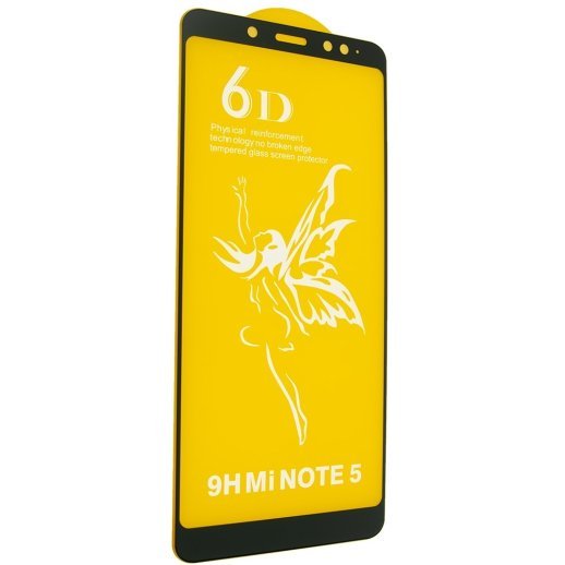 Захисне скло 6D PREMIUM XIAOMI Redmi Note 5 PRO | Note 5 | REDMI 5 plus