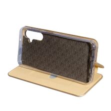 Книжка 360 New для Samsung A14 Gold