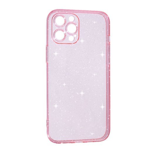Силікон Clear Shine для Apple iPhone 12 Pro Pink