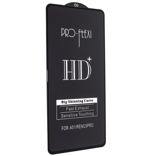 Захисне скло PRO-FLEXI HD+ SAMSUNG A217 Galaxy A21S (2020) ЧОРНИЙ