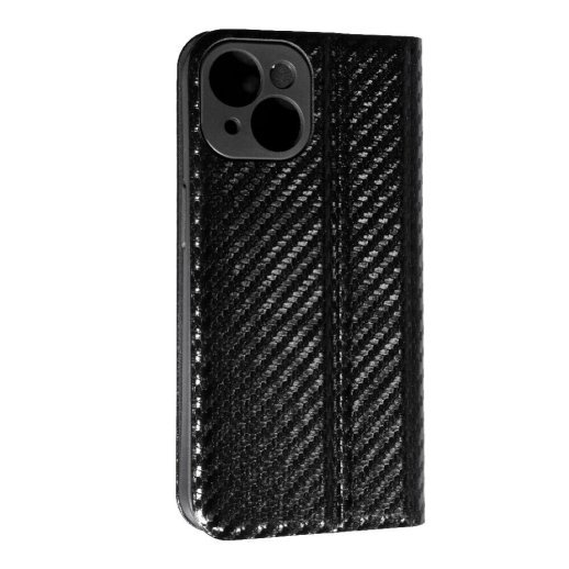 Книга Flip Cover Carbon для Apple iPhone 14 Black