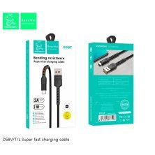 Кабель USB Denmen D58T USB - Type-C (2.4A)