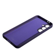 Силікон Case SMTT (AA) для Samsung S24 FE Dark Violet