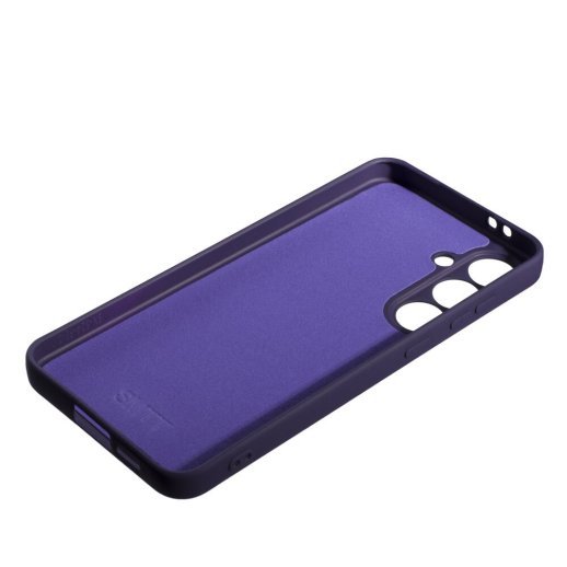 Силікон Case SMTT (AA) для Samsung S24 FE Dark Violet