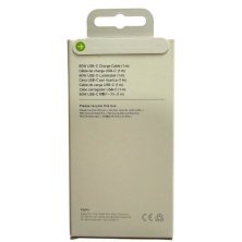 Кабель USB-C для iPhone Type-C to Type-C Model A1997 MUF72ZM/A 1 метр 60W 16 PRO MAX тканина в упаковці З ЛОГО