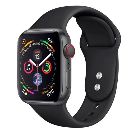 Ремінець силіконовий для Apple Watch 38 | 40 | 41 мм LARGE SIZE