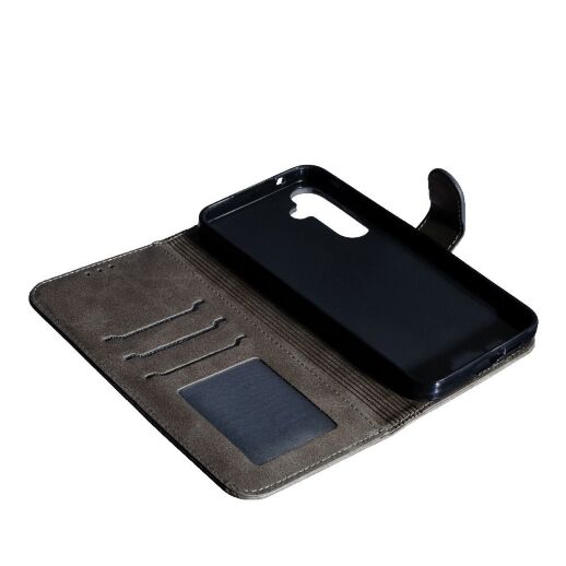 Flip Cover "Business" для Samsung A55 Grey