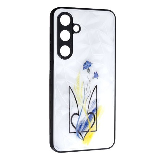 Накладка Prisma UA для Samsung S24 FE Ukraine with flowers