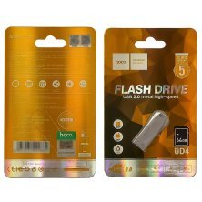 Флеш-память HOCO UD4 (USB2.0/64Gb) (стальной)