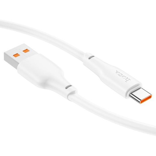 USB кабель HOCO X93 27W USB - Type-C 1 MЕТР БIЛИЙ