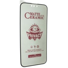 CERAMICS FILM PRIVACY МАТОВЕ APPLE iPhone 14 PRO MAX | 15 PLUS | 16 PLUS ЧОРНИЙ