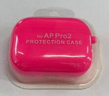 Чохол AirPods Pro 2 Full Case with Microfiber  Shiny Pink 14