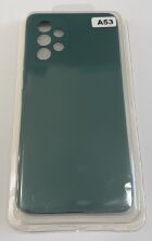 Чохол Silicone Case for Samsung A53 No Logo Green