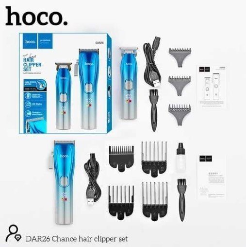 Електрична машинка для стрижки HOCO DAR26, синій