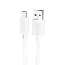 USB кабель HOCO X88 USB - micro USB 1метр, білий