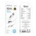 USB-C кабель BOROFONE BX114 Type-C - Lightning SILICONE 60W, 3A, 1 метр, білий