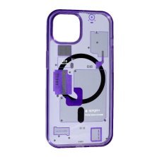 Чохол Spigen MagSafe Diagram для Apple iPhone 14 Violet