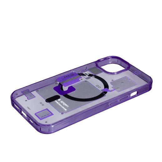 Чохол Spigen MagSafe Diagram для Apple iPhone 14 Violet