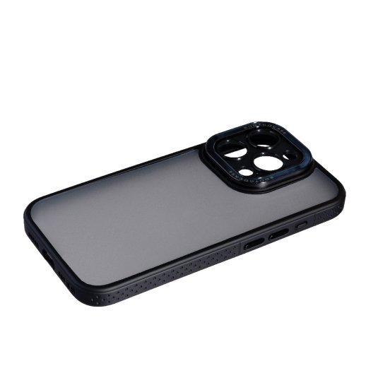 Чохол Metall Camera Touch Soft для Apple iPhone 15 Pro Max Black