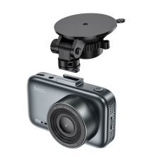 Автомобільний відеореєстратор HOCO DV6 3-дюймовий IPS HD-екран (з камерою заднього виду), iron gray