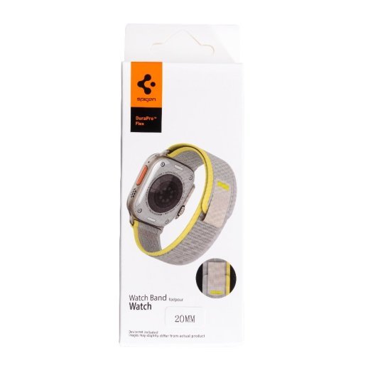 Spigen Trail Nylon Band для Universal 20 mm Yellow and grey