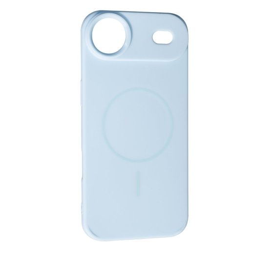 Силіконовий чохолНакладка Color (With Magnit) для Apple iPhone 17 Air Light Blue
