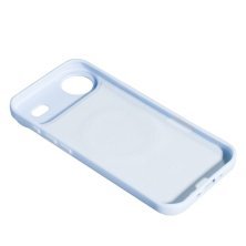 Силіконовий чохолНакладка Color (With Magnit) для Apple iPhone 17 Air Light Blue