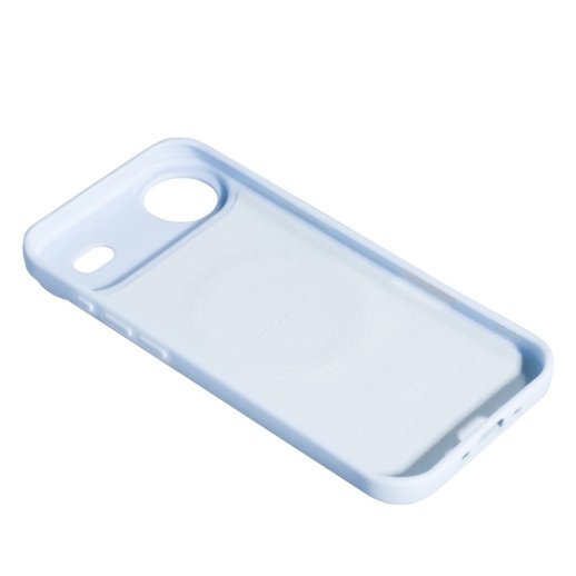 Силіконовий чохолНакладка Color (With Magnit) для Apple iPhone 17 Air Light Blue