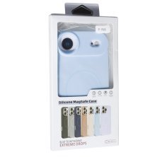 Силіконовий чохолНакладка Color (With Magnit) для Apple iPhone 17 Air Light Blue