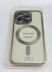 Case Magsafe With Frame Matte for Apple Iphone 15 Pro Gold