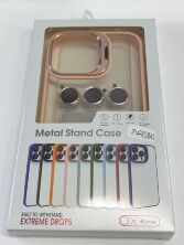 Чехол Metal Stand Case Apple Iphone 14 ProMax Pink Sand 8