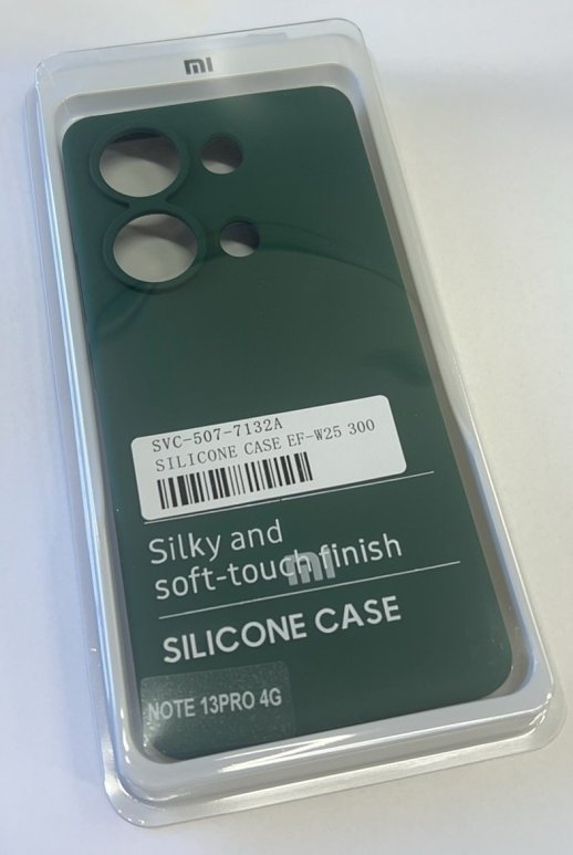 Чохол Silicone Case for Xiaomi Redmi Note 13 Pro 4G Red