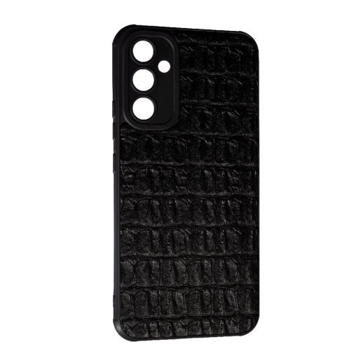 Накладка Leather Case для Samsung A54 Кроко
