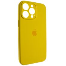 Задня накладка Silicone Case FULL CAMERA APPLE iPhone 16 6.1" 4_YELLOW