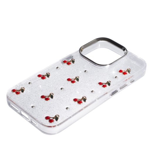 Накладка Glue Case Hit для Apple iPhone 15 Pro Max Cherry