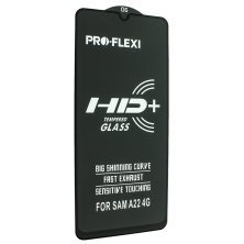Захисне скло PRO-FLEXI HD+ SAMSUNG A225 Galaxy A22 (2021) ЧОРНИЙ