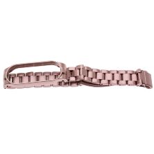 Ремінець металевий для годинника MI Band 5 | 6 8_rose-gold