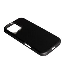 Накладка Leather Case New with MagSafe для Apple iPhone 16 Black