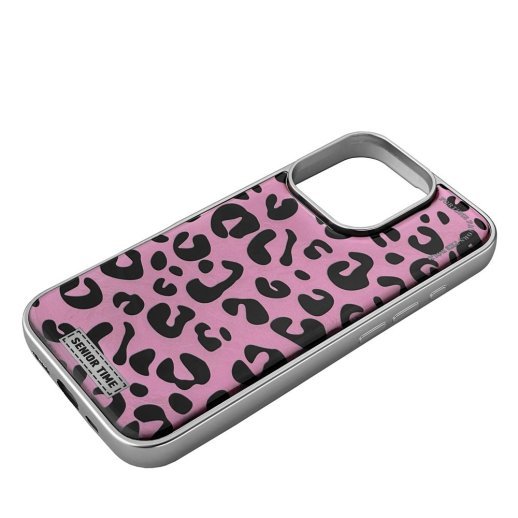 Накладка Leopard Case для Apple iPhone 16 Pro Max Pink