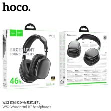 Бездротові повнорозмірні навушники HOCO W52, чорний
