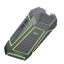Пуско-зарядний пристрій HOCO QS1 Spring 3в1 з power bank 10000 mAh та ліхтариком, чорний