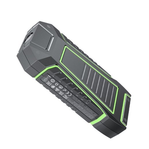 Пуско-зарядний пристрій HOCO QS1 Spring 3в1 з power bank 10000 mAh та ліхтариком, чорний